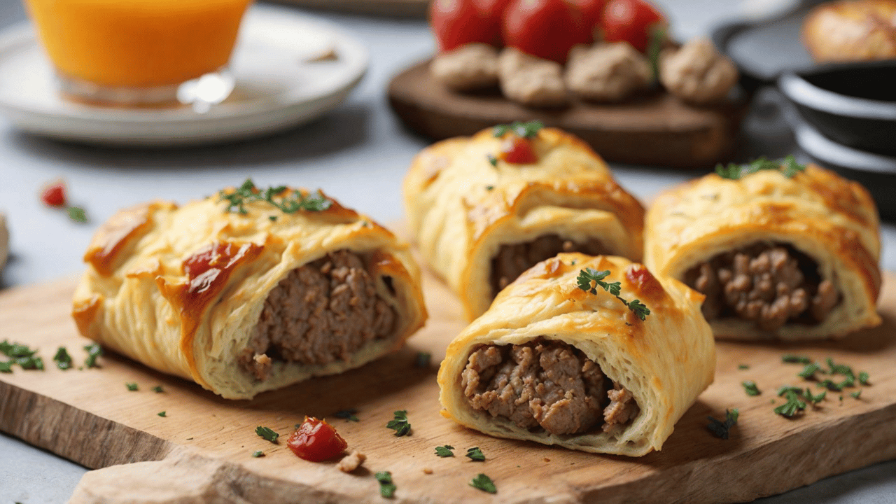Sausage Rolls - A Low-Carb Breakfast Delight!